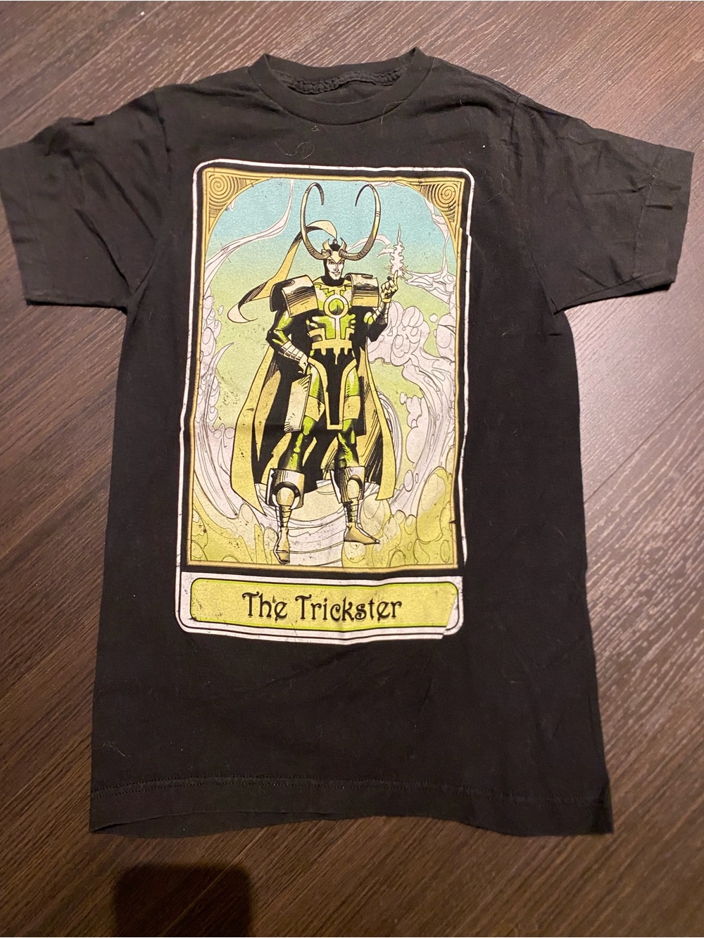 Marvel Loki The Trickster Black XS Mens T Shirt